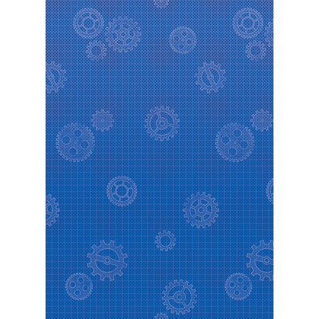 TEACHER CREATED RESOURCES Better Than Paper® Bulletin Board Roll, 4 x 12ft, Gears, PK4 TCR32356